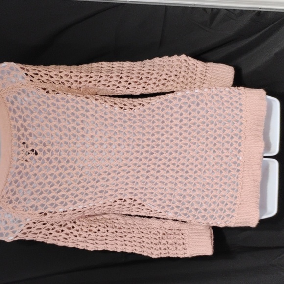 American Eagle crotchet pink top - Picture 8 of 13